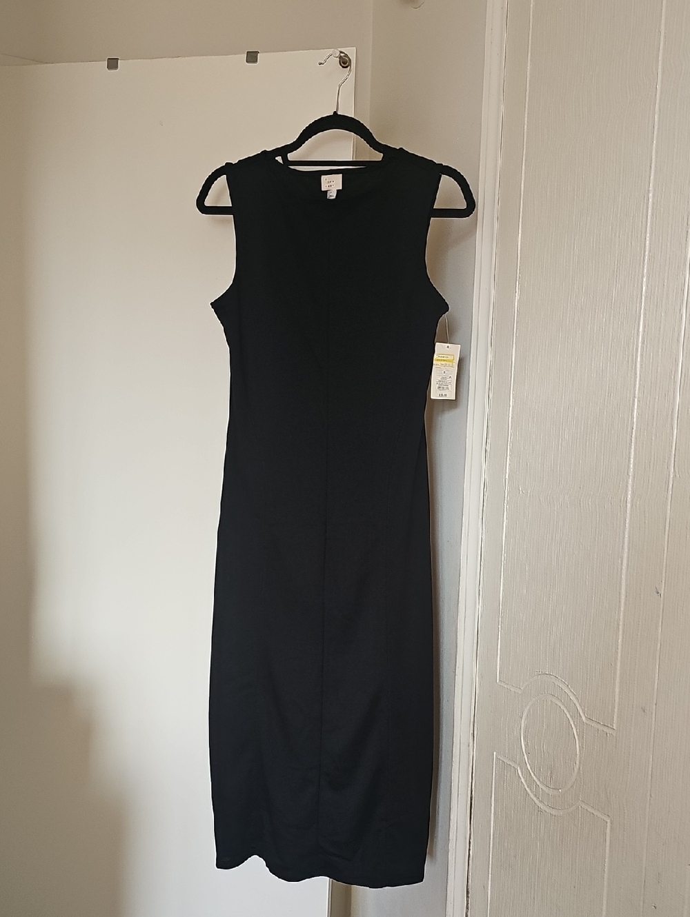 NWT A New Day Sleeveless Maxi Dress Small Black
